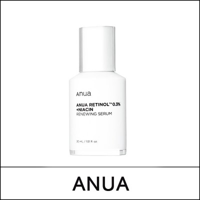 [ANUA] (bo) Nano Retinol 0.3% + Niacin Renewing Serum 30ml / Box / (b) / 51250(14) / 22,600 won(R)