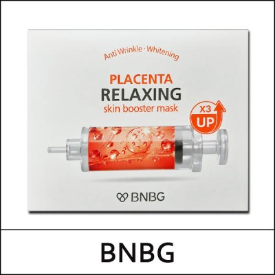 [BNBG] (a) Skin Booster Placenta Mask (30ml*10ea) 1 Pack / Relaxing / New 2024 / Box 30 / (ig) 55 / 0615(4) / 6,900 won(R)