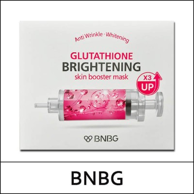 [BNBG] (a) Skin Booster Glutathione Mask (30ml*10ea) 1 Pack / Brightening / New 2024 / Box 30 / (aL) 55 / 85/0615(4) / 6,900 won(R)