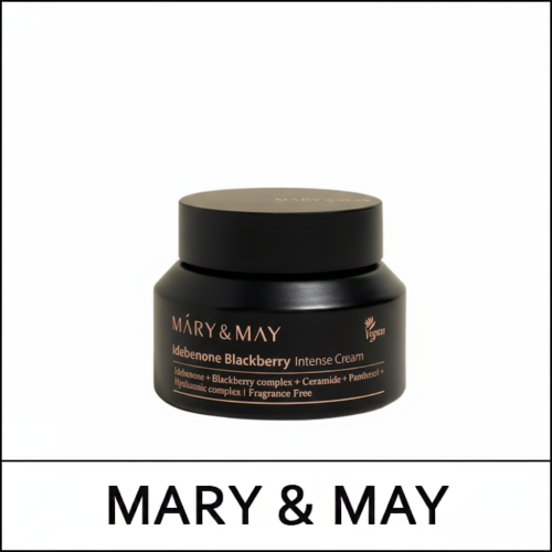 [MARY & MAY] ★ Sale 54% ★ (bo) Idebenone Blackberry Intense Cream 70g / Box 24 / 301(7R)455 / 24,500 won()