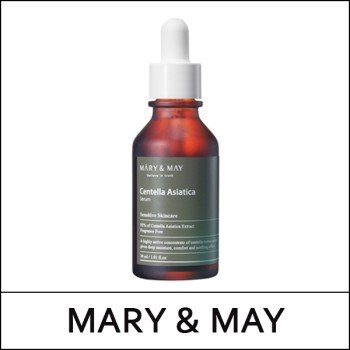 [MARY & MAY] ★ Sale 57% ★ (bo) Centella Asiatica Serum 30ml / 병풀 추출물 세럼 / Box 48 / (sc) 67(14R)43 / 18,900 won(14)