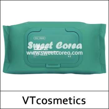 [VT Cosmetics] ★ Sale 57% ★ (jh) Cica Mild Cleansing Tissue 500g(100ea) / Box 10 / 7501(0.75) / 14,000 won(0.75) / Sold Out