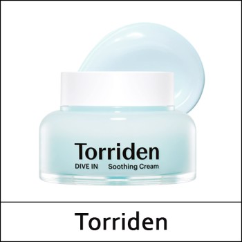 [Torriden] ★ Sale 42% ★ (a) Dive-In Soothing Cream 100ml / Box 24 / (sg)(bo) 231(21) / 531/821(7R)575 / 24,000 won(7) / S