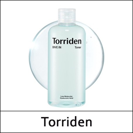 [Torriden] (bo) Dive-In Toner 300ml / Low Molecular Hyaluronic Acid Toner / (j) 611(501)/811(701) / (sg) 21(11)50(4) / 12,800 won(R) / 부피무게