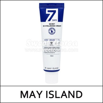 [MAY ISLAND] ★ Sale 74% ★ (s) 7 Days Secret 4D Hyaluronic Cream 50ml / Box 100 / (19R)23 / 35,000 won(19R)