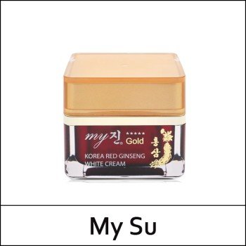 [My Su] (jj) My Su S2R Gold Korea Red ginseng White Cream 50ml / 마이수 에스투알 / 38(57)/76(16)35(8) / 9,100 won(R)