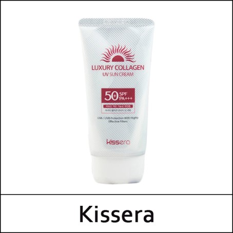 [Kissera] (a) Luxury Collagen UV Sun Cream 70g / Box / (bL) 22/3203(16) / 3,000 won(R)