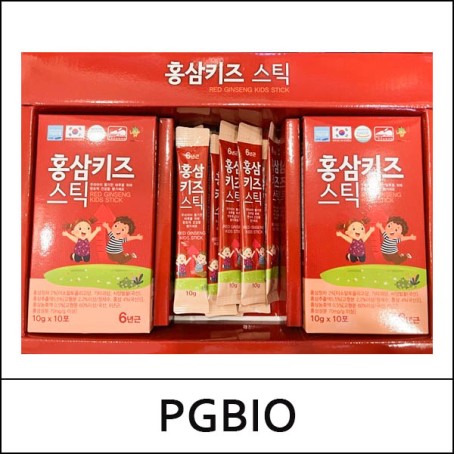 [PGBIO] (jj) Red Ginseng Kids Stick (10g*30ea) 300g / 831(521)50(0.8) / sold out