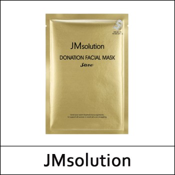 [JMsolution] (j) Donation Facial Mask Save (37ml*10ea) 1 Pack / (bo) / 05(54)02(2) / 6,000 won(R)