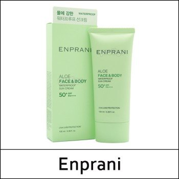 [Enprani] (i) Aloe Face & Body Waterproof Sun Cream 100ml / SPF50+ PA++++ / (a) / 86/6850(11) / 9,000 won(R)