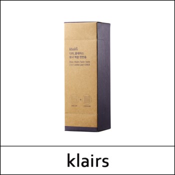 [Klairs] (i) Toner Mate 2 in 1 Cotton Pad 120ea / 1,500 won(R) / 부피무게