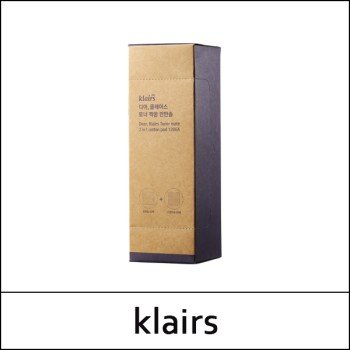 [Klairs] (i) Toner Mate 2 in 1 Cotton Pad 120ea / 1,500 won(R) / 부피무게