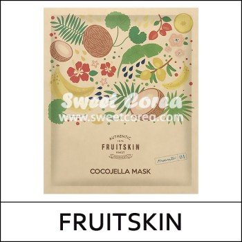 [FRUITSKIN] ★ Sale 66% ★ (a) Coco Jella Mask Sheet (25g*5ea) 1 Pack / 5715(6) / 25,000 won(6)