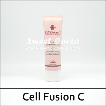 [Cell Fusion C] ★ Sale 64% ★ (bo) Toning Sunscreen 100 50ml / (jj) 11(01)/531(221) / 721(511)50(16) / 38,000 won(16)