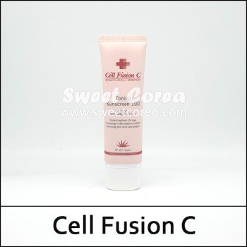 [Cell Fusion C] ★ Sale 64% ★ (bo) Toning Sunscreen 100 50ml / (jj) 11(01)/531(221) / 721(511)50(16) / 38,000 won(16)