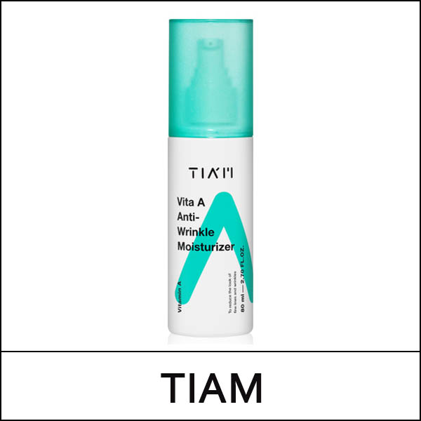 [TIA'M] ★ Sale 20% ★ (pwL) Vita A Anti-Wrinkle Moisturizer 80ml / Box 60 / 29(12R)45 / 23,000 won(12R)