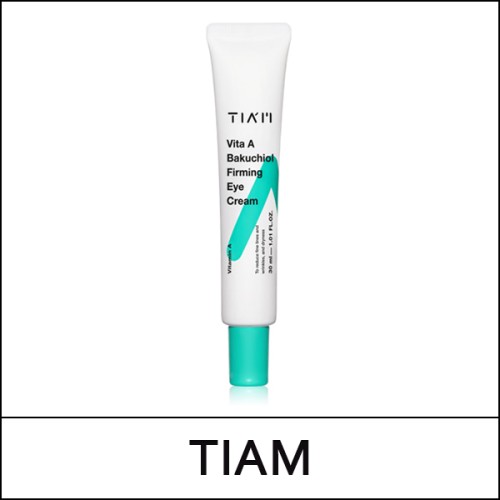 [TIA'M] TIAM ★ Sale 20% ★ (pwL) Vita A Bakuchiol Firming Eye Cream 30ml / Box 28/112 / 96(20R)41 / 19,000 won(20R)