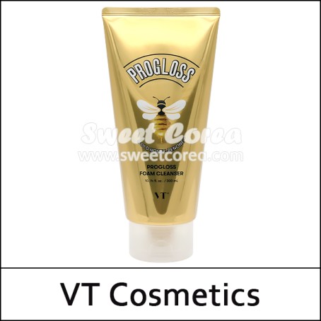 [VT Cosmetics] ★ Sale 55% ★ (bo) Progloss Foam Cleanser 300ml / Gold Honey-Benone™ / Box 38 / 7515(5) / 15,000 won(5) / Sold Out