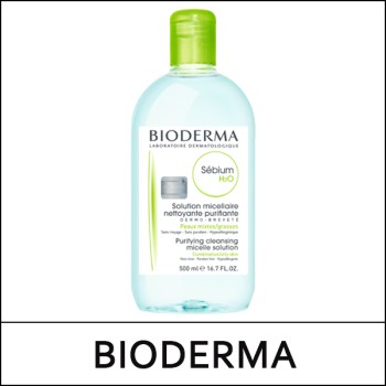 [BIODERMA] ★ Sale 63% ★ (jj) Sebium H2O Cleansing Water 500ml/ 01101(2) / 33,000 won(2) / SOULD OUT