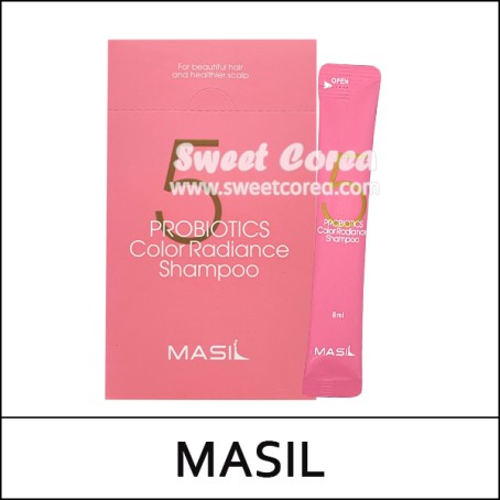 [MASIL] (jh) 5 Probiotics Color Radiance Shampoo (8ml*20ea) 1 Pack / Box 80 / (bo) / 2550(7) / 6,300 won(R)