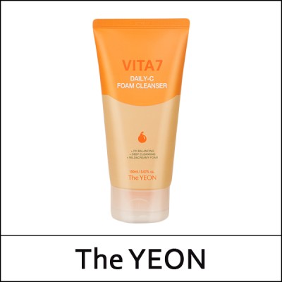 [The YEON] (j) Vita 7 Daily-C Foam Cleanser 150ml / 05(54)50(7)  / 5,300 won(R)