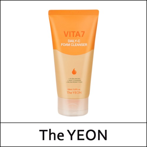 [The YEON] (j) Vita 7 Daily-C Foam Cleanser 150ml / 05(54)50(7)  / 5,300 won(R)