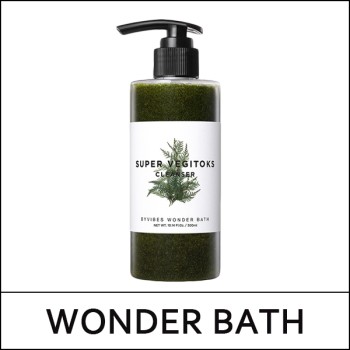 [WONDER BATH] (jh) Super Vegitoks Cleanser 300ml / Green / 슈퍼 베지톡스 클렌저 / Box 24 / 77/2702(4) / 8,600 won(R)