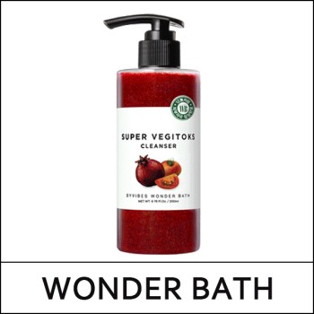 [WONDER BATH] (jh) Super Vegitoks Cleanser 300ml / Red / 슈퍼 베지톡스 클렌저 레드 / Box 24 / 28/7715(4) / 8,900 won(R)