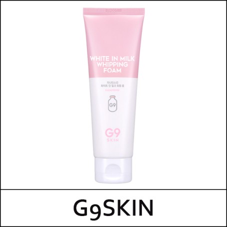 [G9SKIN] ★ Sale 10% ★ (i) White in Milk Whipping Foam 120ml / 9805(9) / 15,000 won(9)