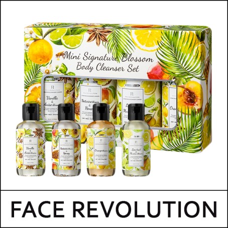 [FACE REVOLUTION] ★ Sale 72% ★ (a) Mini Signature Blossom Body Cleanser Set / 5203(3) / 12,000 won(3)