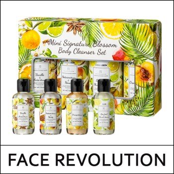 [FACE REVOLUTION] ★ Sale 72% ★ (a) Mini Signature Blossom Body Cleanser Set / 5203(3) / 12,000 won(3)