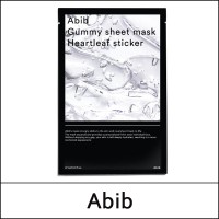 [Abib] (bo) Gummy Sheet Mask Heartleaf Sticker (27ml*10ea) 1 Pack / Exp 2026.10 / Box 24 / (j) 2199(4R) / 10,000 won(R)