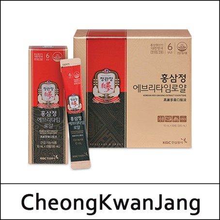 [CheongKwanJang] ★ Sale 37% ★ (j) Korean Red Ginseng Extract Everytime Royal (10ml*30ea) 1 Pack / 에브리타임 로얄 / 266(0.8R)622 / 114,000 won(0.8) / Sold Out