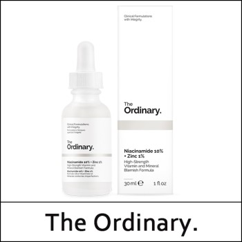 [the ordinary.] ★ Sale 5% ★ (oy) Niacinamide 10% + Zinc 1% 30ml / Small Size / Box 120 / (bo) / (j) 66(06) / 9750(15) / 8,700 won()