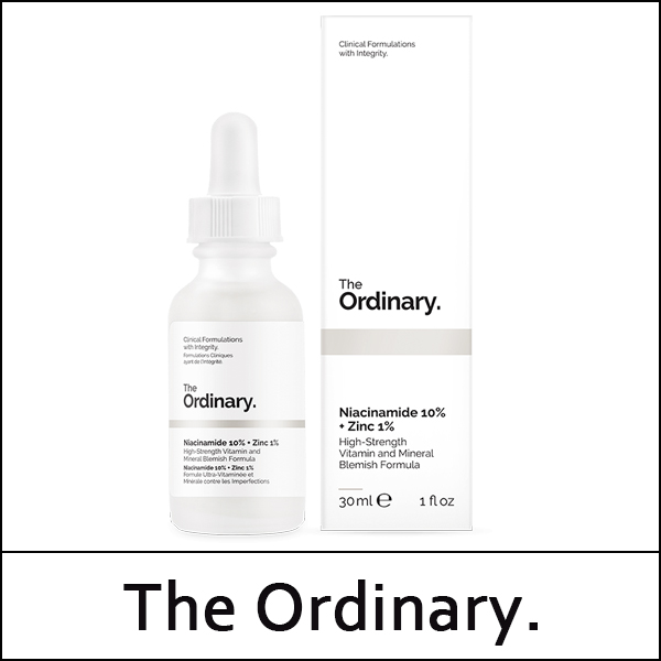 [the ordinary.] ★ Sale 10% ★ (oy) Niacinamide 10% + Zinc 1% 30ml / Small Size / Box 120 / (bo) / (j) 66(06) / 9799(15) / 8,700 won() / S
