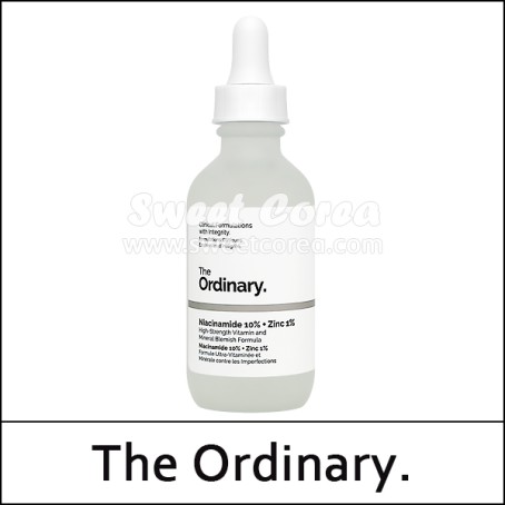 [the ordinary.] (oy) Niacinamide 10% + Zinc 1% 60ml / EXP 2027.04 / Big Size / (cu) 101 / (bo) 701 / 24199(11) / 9,000 won(R)