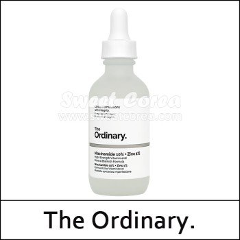 [the ordinary.] (oy) Niacinamide 10% + Zinc 1% 60ml / EXP 2027.04 / Big Size / (cu) 101 / (bo) 701 / 24199(11) / 9,000 won(R)