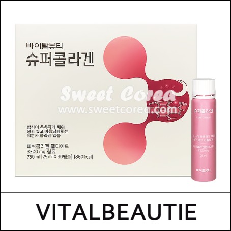 [VITAL BEAUTIE] ★ Bulk ★ (jj) Super Collagen (25ml*30ea) * 4 Box / Out Box(4ea) / 46,000 won(6.3) / sold out