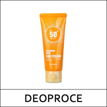 [DEOPROCE] ★ Sale 76% ★ (ov) Hyaluronic Fresh Sun Cream 60g / SPF50+ PA++++ / 5315(18) / 16,500 won(18) / sold out