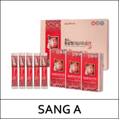[SANG A] (jj) Korean Red Ginseng Extract Dailytime (10ml*30ea) 1 Pack / 홍삼정데일리타임 / 451(41)01(2) / 17,000 won(R) / sold out