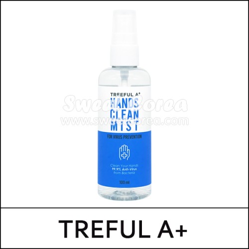 [TREFUL A+] (lt) Hands Clean Mist 100ml / 9301(10) / 4,300 won(R)