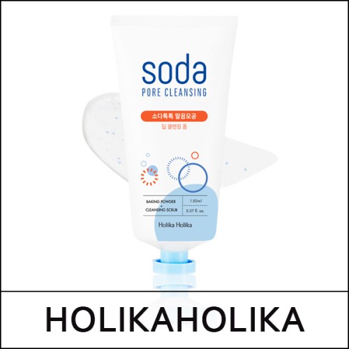 [HOLIKA HOLIKA] (a) Soda Pore Cleansing Deep Cleansing Foam 150ml / EXP 2026.04 / 0499(9) / 1,000 won(R)