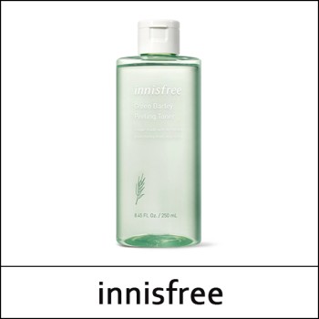[innisfree] (tt) Green Barley Peeling Toner 250ml / EXP 2026.10 / 99(6) / 7,000 won(R)