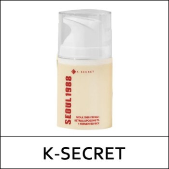 [K-SECRET] (a) Seoul 1988 Cream : Retinol Liposome 1% + Fermented Rice 50ml / 발효쌀 / 821/34150(12) / 15,200 won(R)