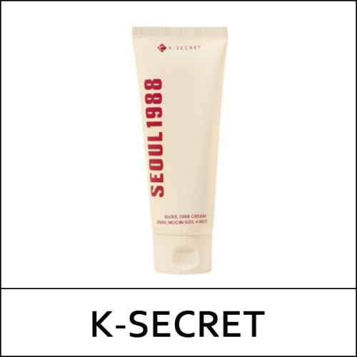 [K-SECRET] (a) Seoul 1988 Cream : Snail Mucin 93% + Rice 100ml / 스네일 / (ho) / 321/52150(10) / 13,400 won(R)