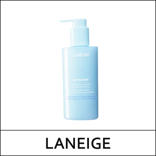 [LANEIGE] ★ Sale 42% ★ (tt) Water Bank Gentle Gel Cleanser 250ml / 27,000 won(5)