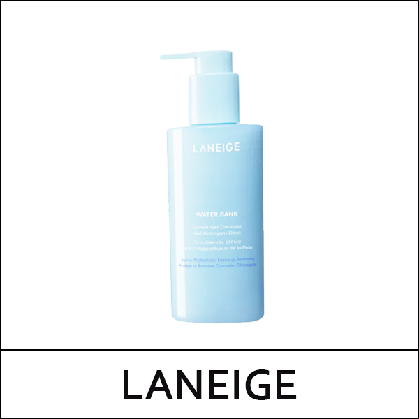 [LANEIGE] ★ Sale 41% ★ (tt) Water Bank Gentle Gel Cleanser 250ml / 94150() / 27,000 won(5)