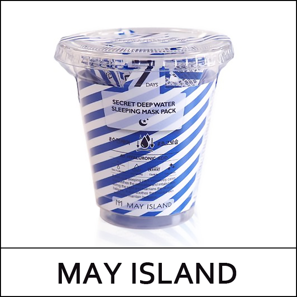 [MAY ISLAND] (s) 7 Days Secret Deep Water Sleeping Mask Pack (5g*12ea) / EXP 2027.01 / Box 50 / 2399(12) / 2,000 won(R)
