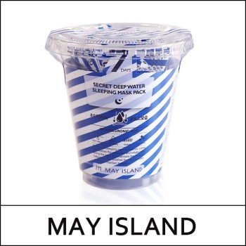 [MAY ISLAND] (s) 7 Days Secret Deep Water Sleeping Mask Pack (5g*12ea) / EXP 2027.01 / Box 50 / 2399(12) / 1,500 won(R)