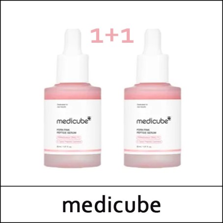 [medicube] ★ Sale 44% ★ (oy) [1+1] PDRN Pink Peptide Serum Double Set (30ml*2ea) 1 Pack / (cu) 542 / 952(332)/642(122)(6R)56 / 46,000 won(R) / S